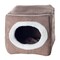 Pet Adobe Pet Adobe Cozy Cave Enclosed Cube Pet Bed - Light Coffee 683765JAT - alternate 6